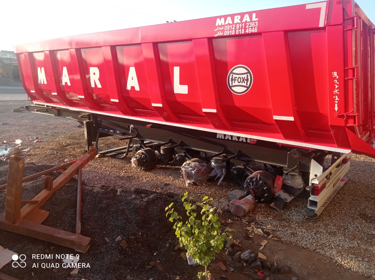 تریلی سازی گروه صنعتی آرتا در همدان